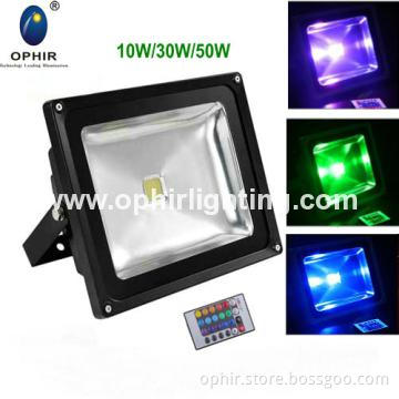 IP65 Stainless Steel BridgeLux LED Flood Light RGB 30W
